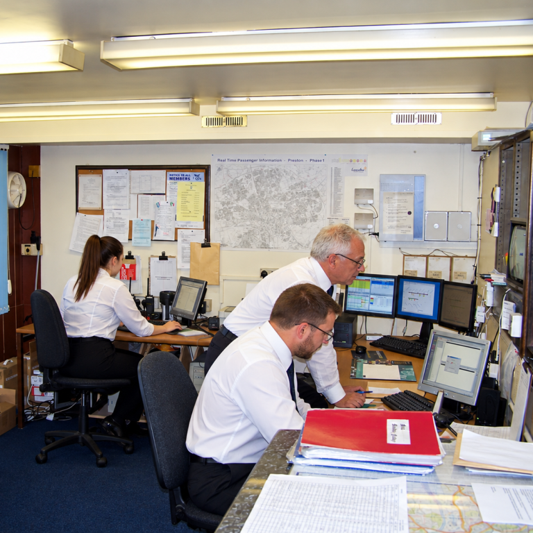 Museum House Consulting - Public Transport Consultants; Bus depot control room