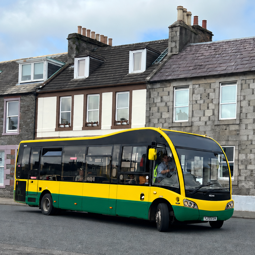 Museum House Consulting - Public Transport Consultants: local authority rural transport in action. Operator running publicly owned vehicle